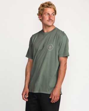Rotation Premium Wave Wash Tee – Pine