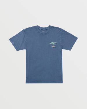 Better Premium Wave Wash Tee – Deep Blue