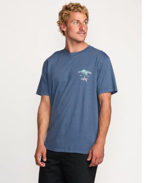 Better Premium Wave Wash Tee – Deep Blue