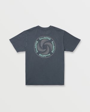Swivel Premium Wave Wash Tee – Aged Indigo