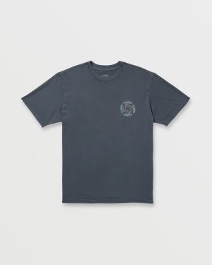 Swivel Premium Wave Wash Tee – Aged Indigo