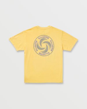 Swivel Premium Wave Wash Tee – Lemon
