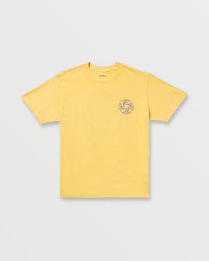 Swivel Premium Wave Wash Tee – Lemon