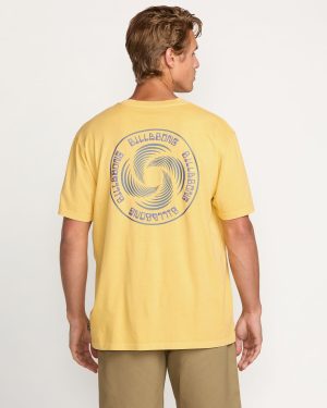 Swivel Premium Wave Wash Tee – Lemon