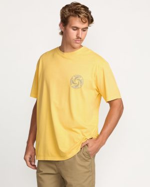 Swivel Premium Wave Wash Tee – Lemon