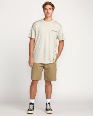 Paise Haze Premium Wave Wash Tee – Chino