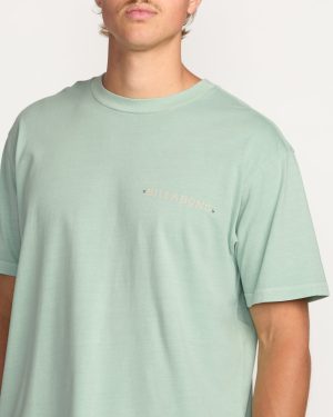 Paise Haze Premium Wave Wash Tee – Mist Green