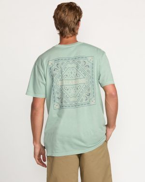 Paise Haze Premium Wave Wash Tee – Mist Green