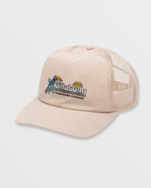 Lounge Trucker Hat – Sand