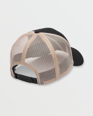Walled Trucker Hat – Black Sands