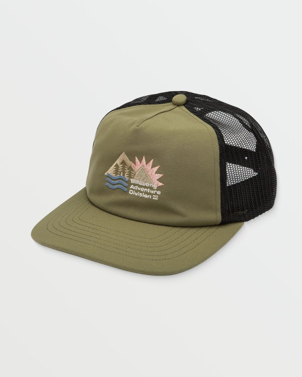 A/Div Trailblaze Trucker Hat - Military