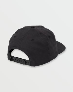 Breakdown Snapback Hat – Black