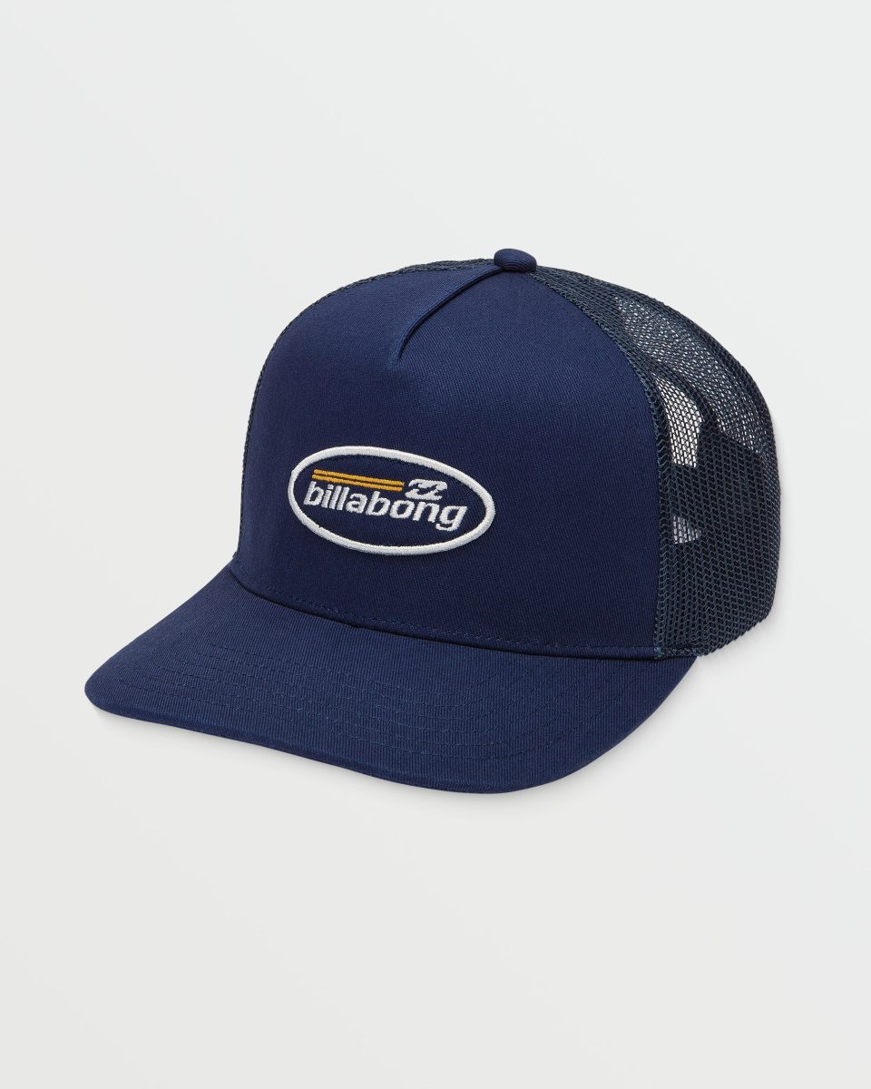 Bad Dog Trucker Hat - Deep Blue