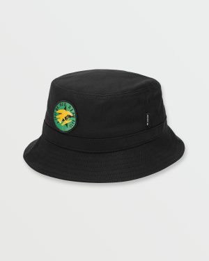 Billabong x Mami Wata Black Star Surf Club Bucket Hat – Black