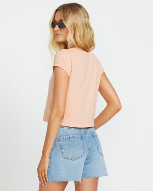 Daily Tee – Dusty Peach