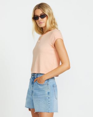 Daily Tee – Dusty Peach