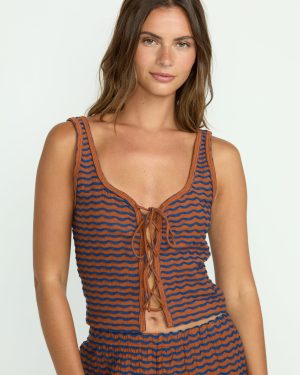 Hot Tides Knit Tank – Sedona