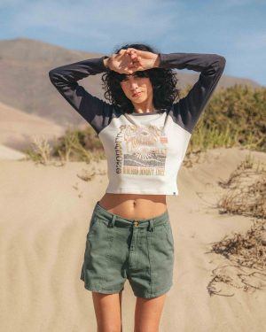 Eye Vibes Long Sleeve Top – Black Sands