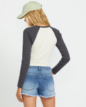 Eye Vibes Long Sleeve Top – Black Sands