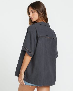 Summers End Short Sleeve Shirt – Black Sands