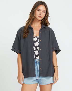 Summers End Short Sleeve Shirt – Black Sands