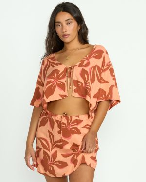 Sunflower Top – Apricot
