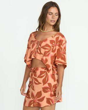 Sunflower Top – Apricot