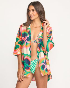 Billabong x Mami Wata Beach Side Short Sleeve Shirt – Multi