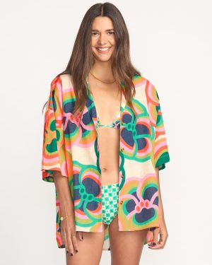 Billabong x Mami Wata Beach Side Short Sleeve Shirt – Multi