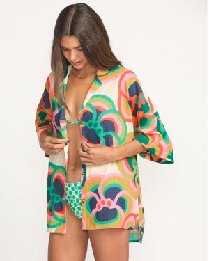 Billabong x Mami Wata Beach Side Short Sleeve Shirt – Multi