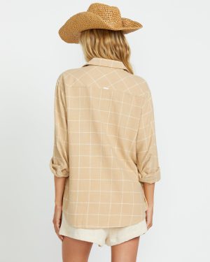 Layer Up Long Sleeve Shirt – Khaki