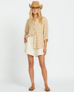Layer Up Long Sleeve Shirt – Khaki