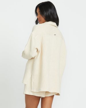 So Cozy Shacket – Dove