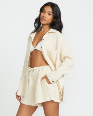 So Cozy Shacket – Dove