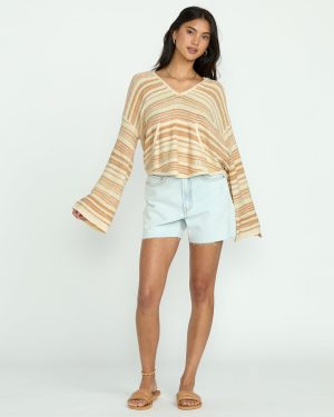 Baja Beach Sweater – Biscuit
