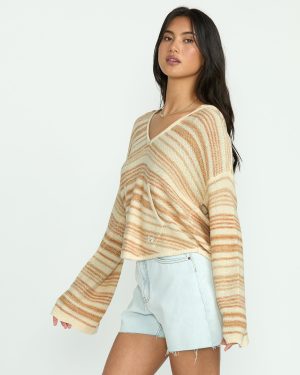 Baja Beach Sweater – Biscuit