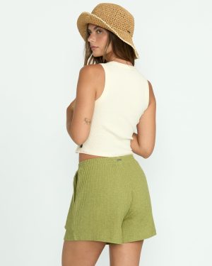 Aya Sun Shorts – Avocado