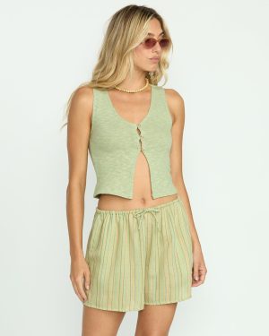 Summer Sunshine Shorts – Pistachio