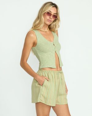 Summer Sunshine Shorts – Pistachio