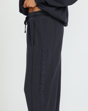 So Typical Elastic Waist Pants – Black Pebble