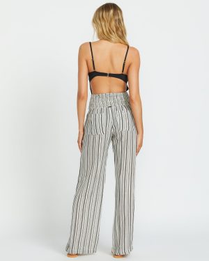 New Waves 2 Elastic Waist Pants – Black Pebble