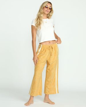 Sun Palm Terry Pants – Gold Coast