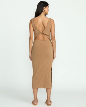 Take A Look Dress – Rose Brown