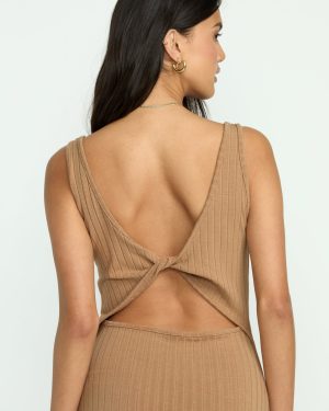 Take A Look Dress – Rose Brown