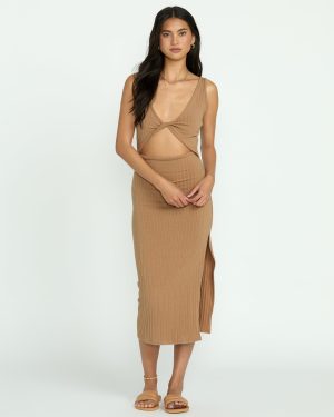 Take A Look Dress – Rose Brown