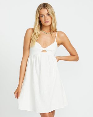 In A Twist Dress – Salt Crystal