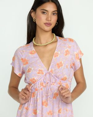 Warm Rays Dress – Amethyst Smoke