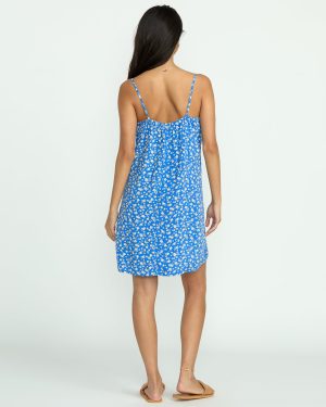90S Babe Mini Dress – True Blue
