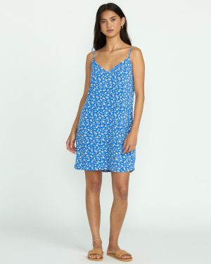 90S Babe Mini Dress – True Blue