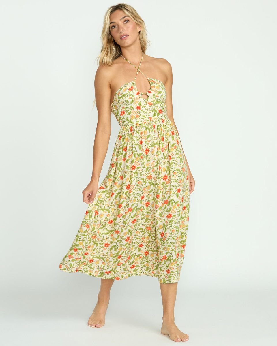 In Your Heart Midi Dress - Multi